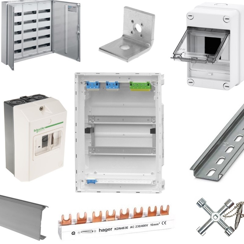 Quadri elettrici e custodie 