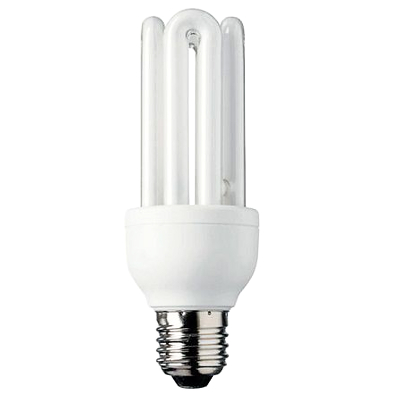 Lampadine fluorescenti compatte con alimentatore integrato
