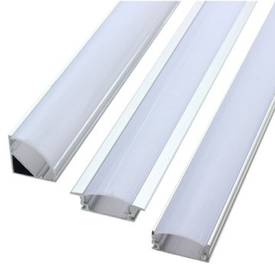 Rails and profiles for LED strips