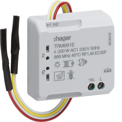 Componenti domotica integrata KNX e simili