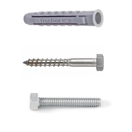 Gussets, anchor bolts and butterflies