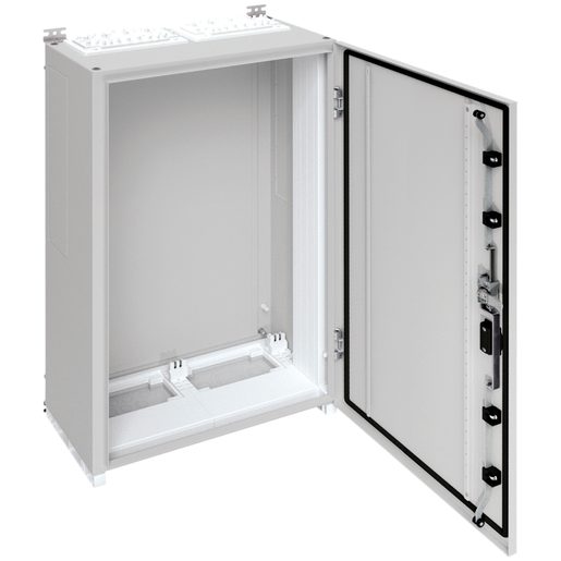 Armadio murale Hager univers con porta piena CP I IP55 950x550x275mm RAL 7035
