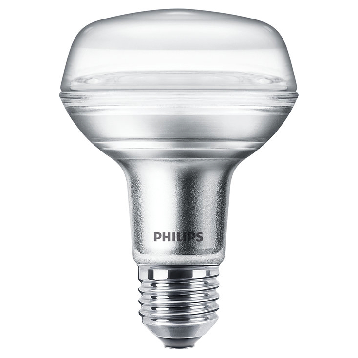 Lampadina LED Philips CorePro LEDspot 8W=100W 230V - E27 - Bianco caldo 827