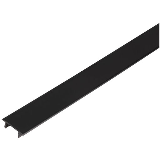 Copertura per binario SLV S-TRACK nero lunghezza 2m 