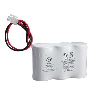 Batteria NI-CD HT 3.6V 4AH Per lampada emergenza NC HB OVA