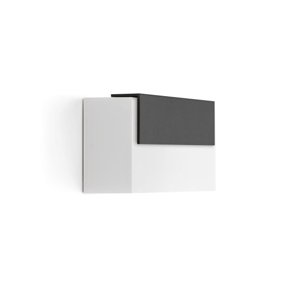 Applique a muro lombardo antracite 24 Led 1100 lumen 4000K° CON RILEVATORE DI MOVIMENTO