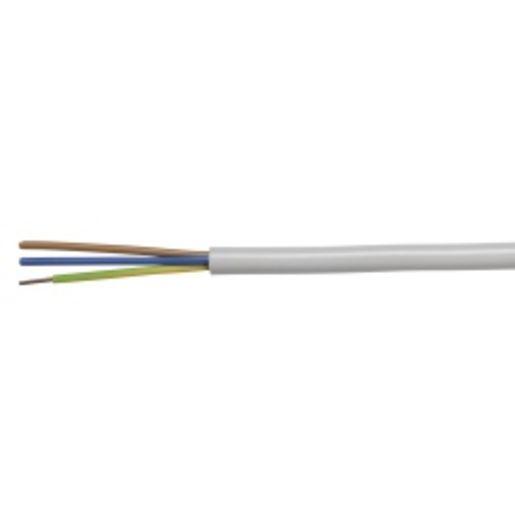 TT Starres Kabel 3x1,5 mm2 LNPE weiss