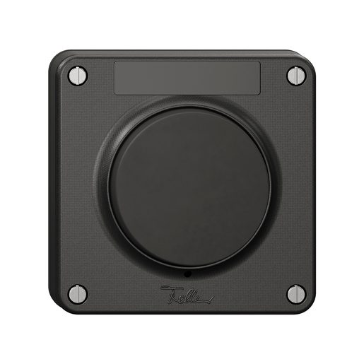 Coperchio Feller NEVO per suoneria non illuminato nero