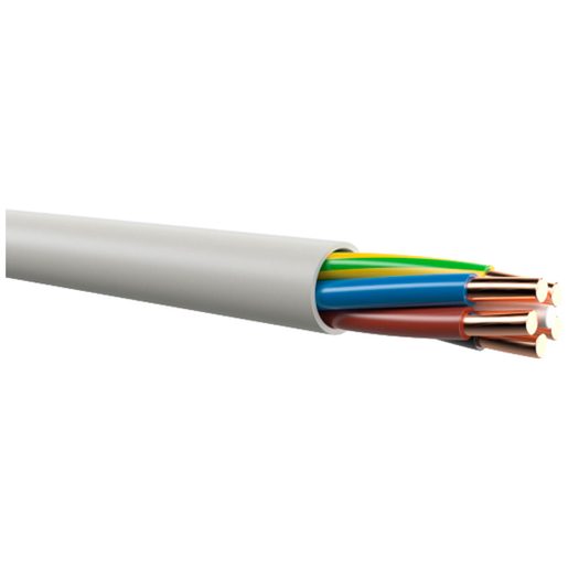 Cavo di installazione FE0 5x1.5 mm2 3LNPE marrone matassa da 100m prezzo al metro