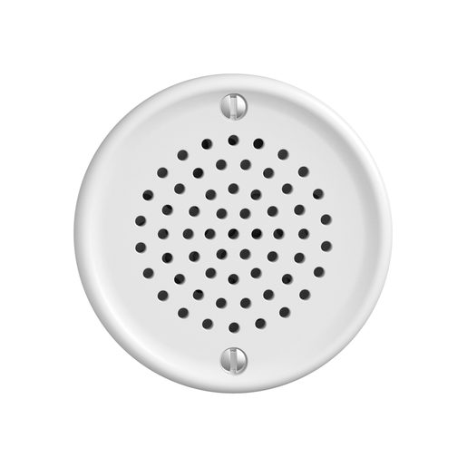 Set copertura Feller STANDARDdue campanello elettronico disco frontale Ø60mm SNAPFIX bianco