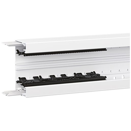 Canale a parapetto Hager tehalit BRN 130x65mm in materiale sintetico bianco traffico