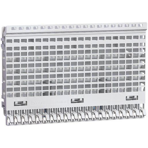Zoccolo a innesto Hager uniway 125A 180mm 20 posti per barre 10x3mm