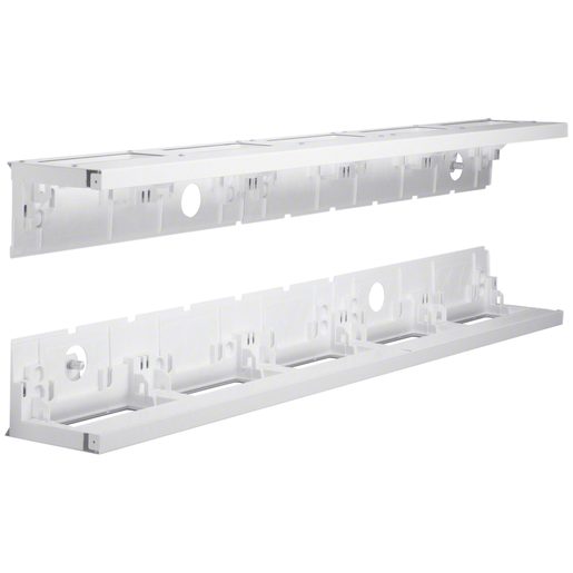 Kit parte superiore/base Hager univers 5 file quadro AP IP30 CP I 1250x160mm