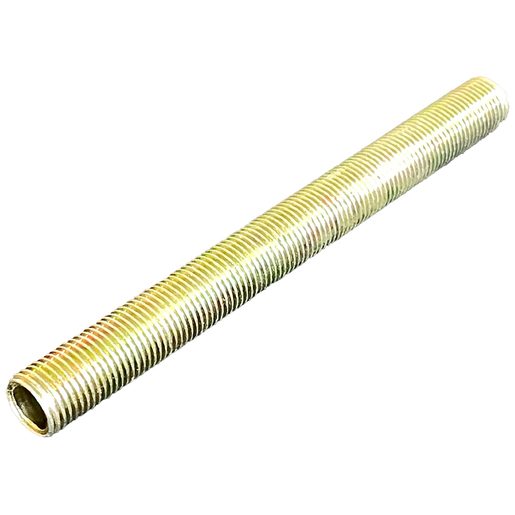 Tubo filettato Elektrogros acciaio zincato giallo con filetto M10×1 L=100mm