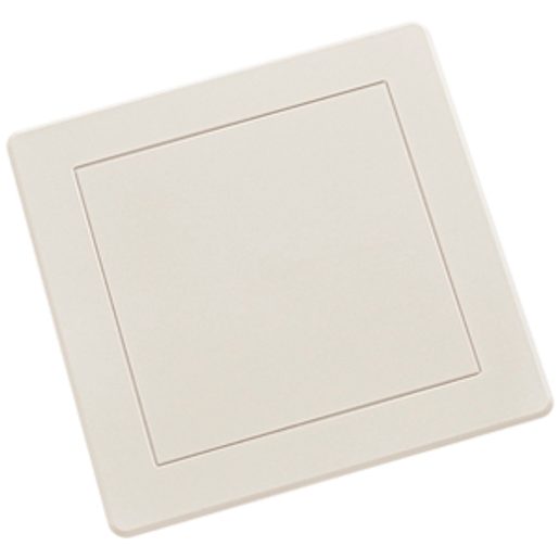Coperchio ad innesto HSB Weibel 130×130mm Design EDIZIO.liv crema 