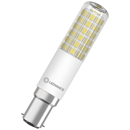 Lampadina LED LEDVANCE SPECIAL B15d 8W 1055lm 2700K DIM Ø18×90mm chiaro
