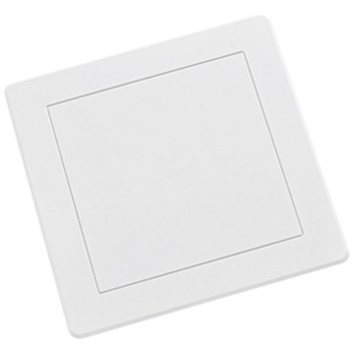 Coperchio ad innesto HSB Weibel 130×130mm Design EDIZIO.liv bianco