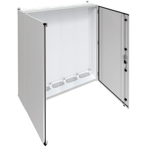Armadio murale Hager univers con porta piena CP II IP55 1550x1300x275mm RAL 7035