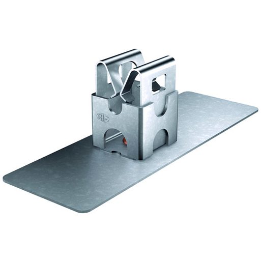 Supporto per filo Flury FL 77 per incollatura, acciaio inossidabile A2