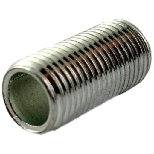 Tubo filettato Elektrogros acciaio zincato con filetto M10×1 L=30mm