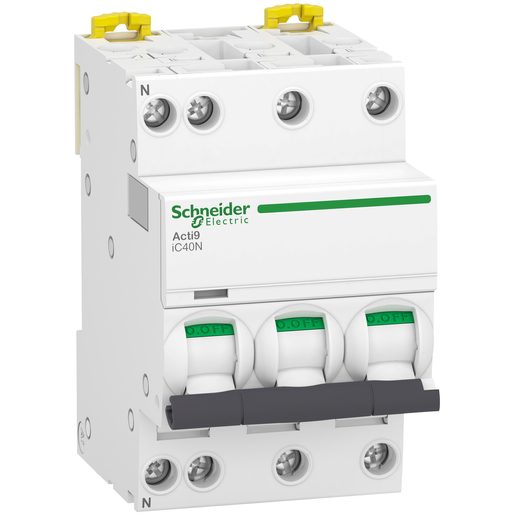Disgiuntore Schneider Electric Clario iC40 C40A 3LN 6kA 