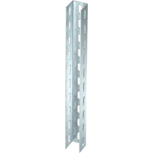 Montante ad U Obo Bettermann US5 50×50×2000mm zincato a caldo a immersione
