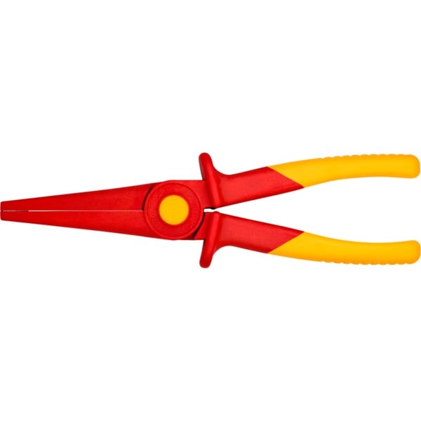 Pinza a becchi piatti KNIPEX 220mm isolata