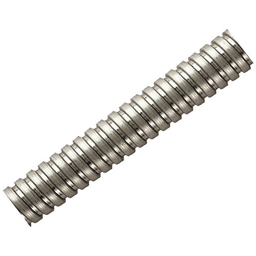 Tubo metallico flessibile PLICA M20 in acciaio zincato rotolo da 50m prezzo al metro