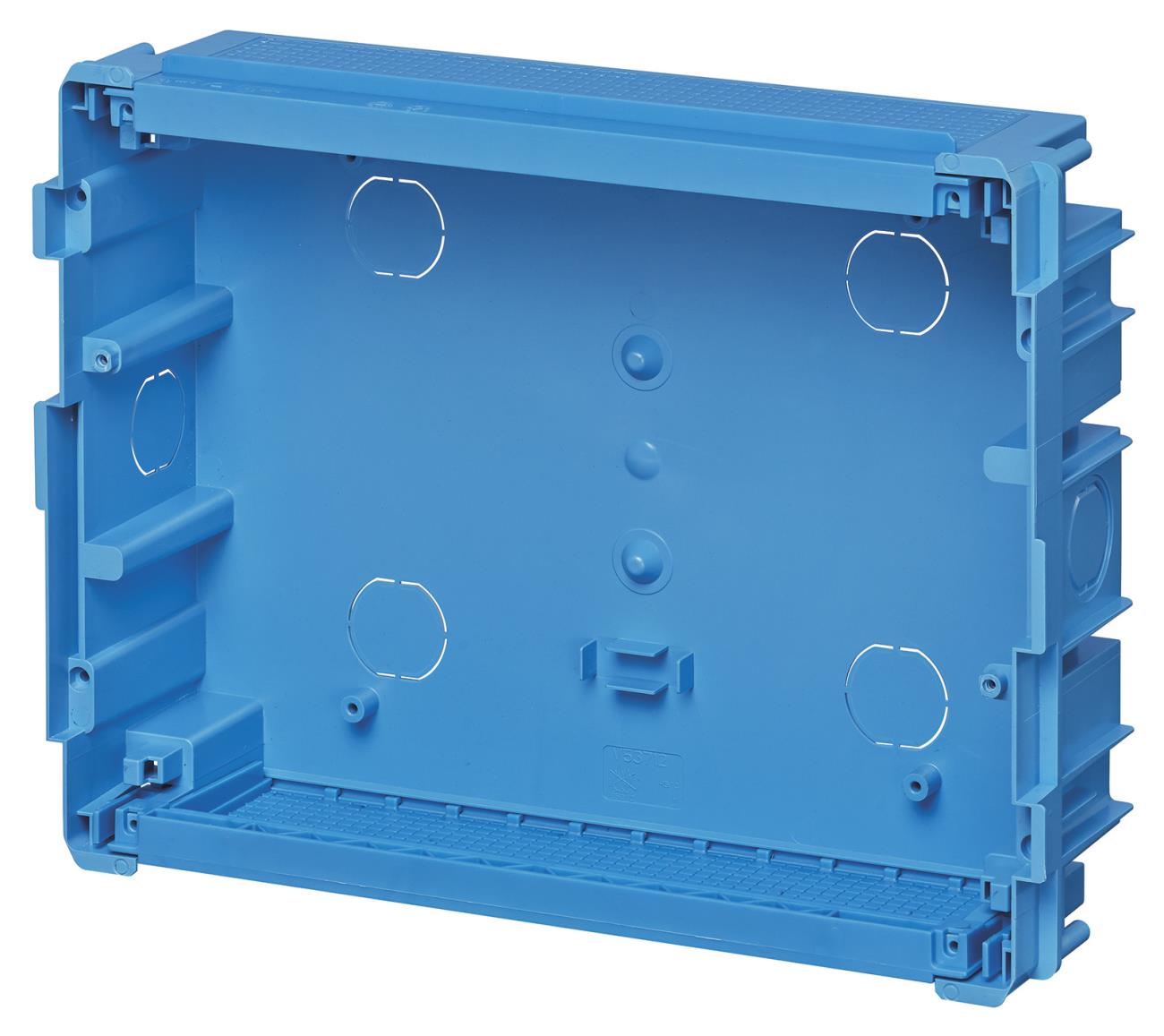 Scatola da Incasso Vimar 12 Moduli Azzurro per Pareti in Muratura
