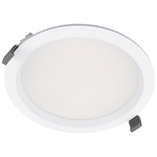 Lampada spot Downlight LED LEDVANCE COMFORT OP 30W 3600lm 930/940 IP20/44 100° diametro Ø215 bianco