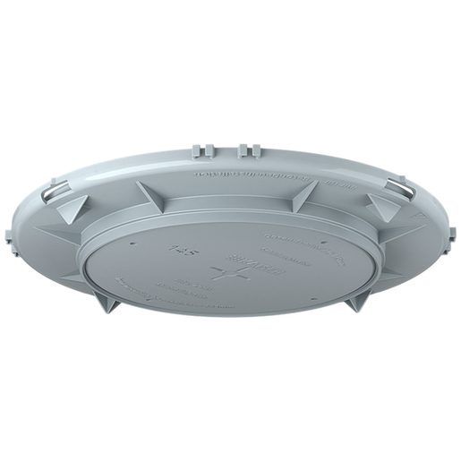 Placca frontale AGRO HaloX per scatola da incasso Ø 180mm, uscita soffitto Ø 145mm