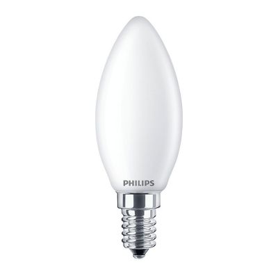 Lampadina led Philips Corepro Candela E14 Opaca 6.5W 806lm 840 Bianco luce fredda