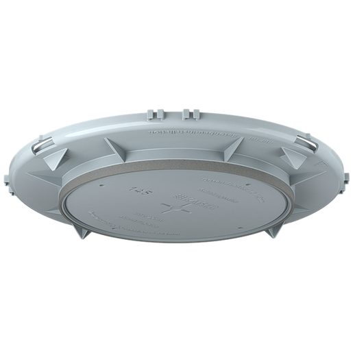 Placca frontale HaloX 180 per cemento a vista uscita Ø145mm 