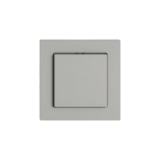 Interruttore sotto muro Feller EDIZIO.liv SCH3 solo frutto grigio chiaro SNAPFIX