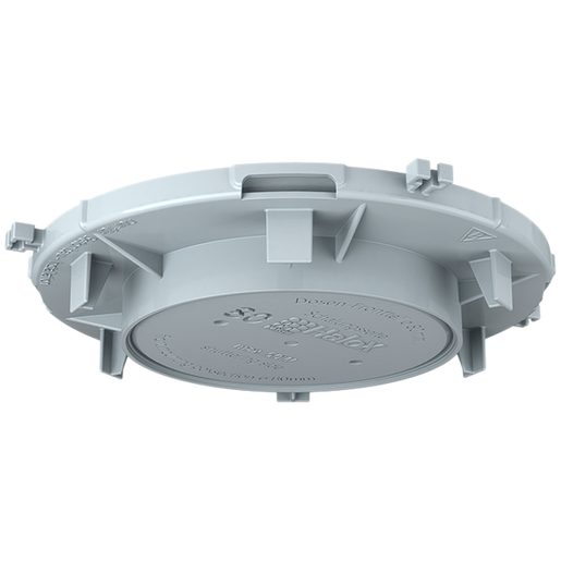 Placca frontale AGRO HaloX per scatola da incasso Ø 100mm uscita a soffitto Ø 80mm