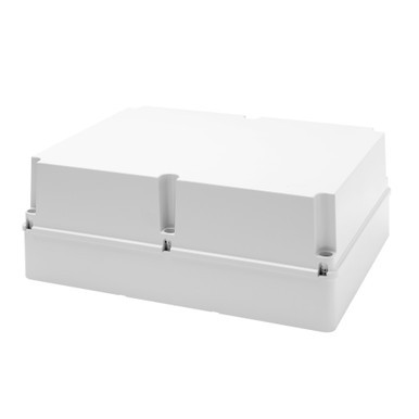 Scatola derivazione fuori muro Gewiss rettangolare 460x380x180mm senza passacavi IP56 grigio