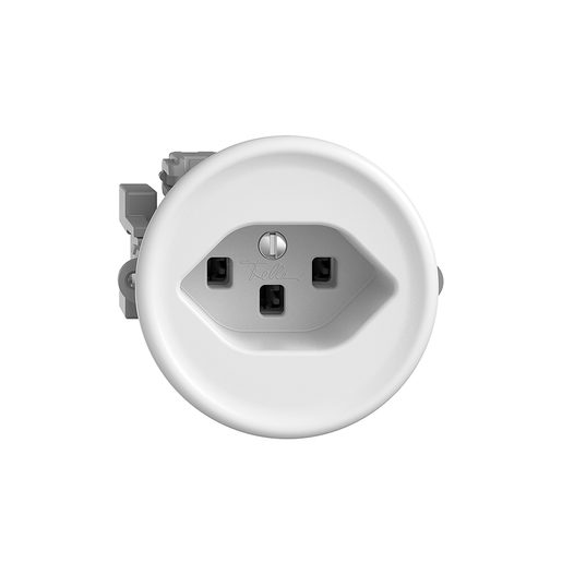 Presa sotto muro Feller STANDARDdue T23 solo frutto bianco