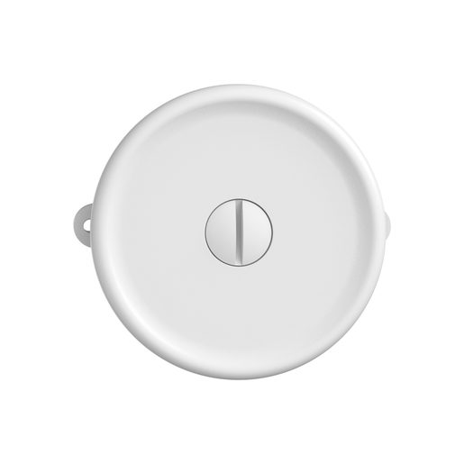 Set copertura Feller STANDARDdue copertura cieca disco frontale Ø53mm SNAPFIX bianco