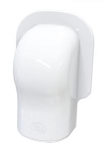 Terminale per canalina Tecnosystemi Optima T62 bianco