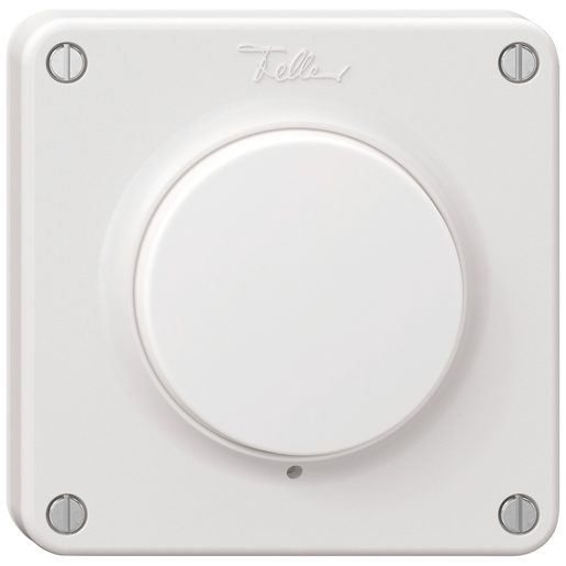 Coperchio Feller NEVO SNAPFIX per interruttore o tasto con guarnizione bianca IP55 bianco