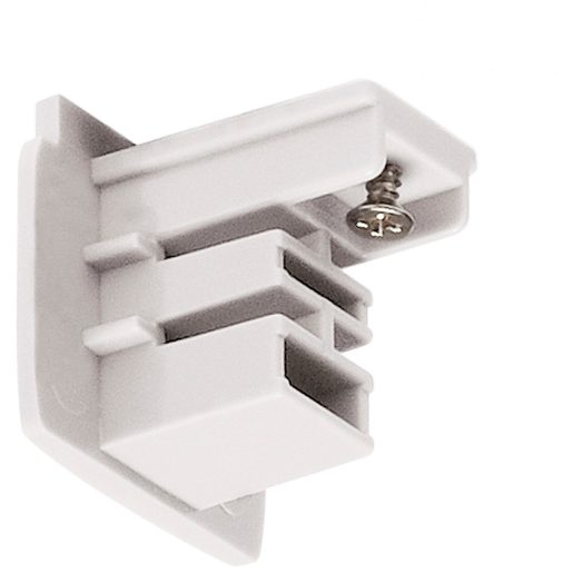 Tappo di chiusura SLV per binario S-TRACK trifase bianco